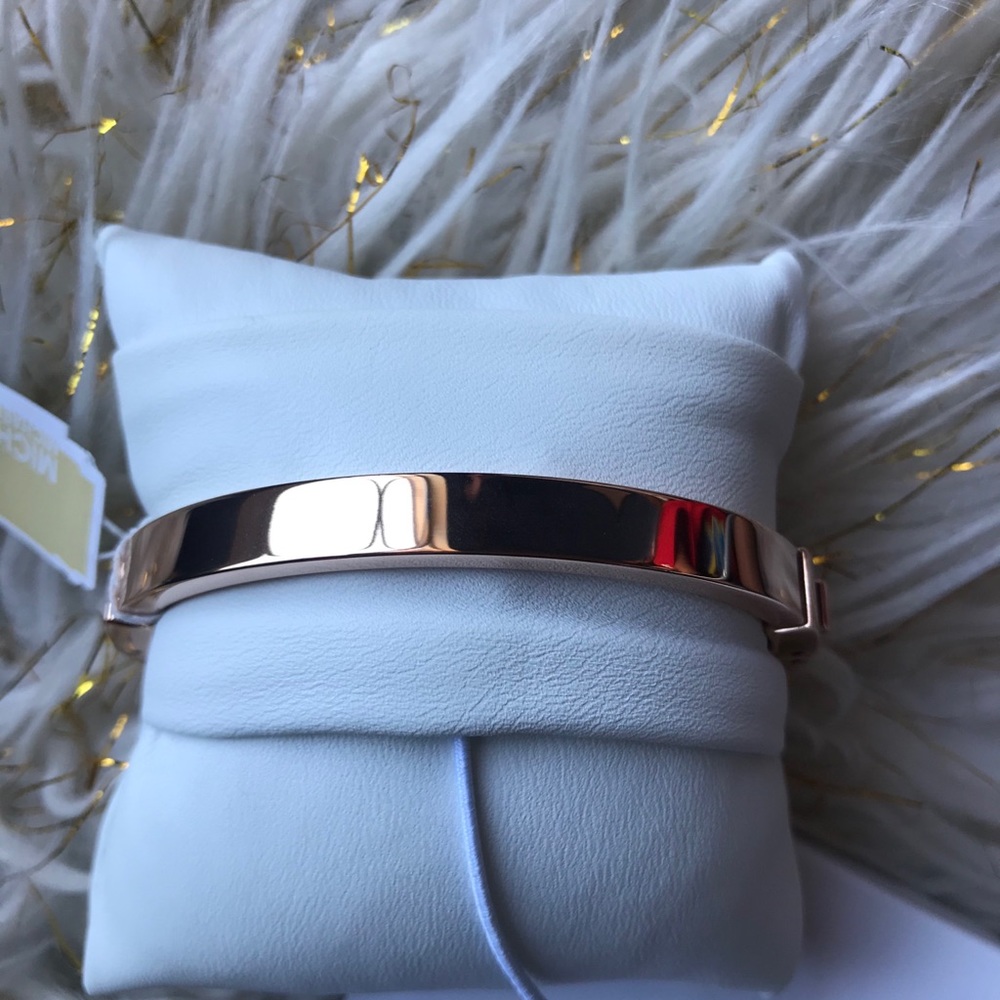MK Gold Rose Bangle bracelet - Picture 9 of 11